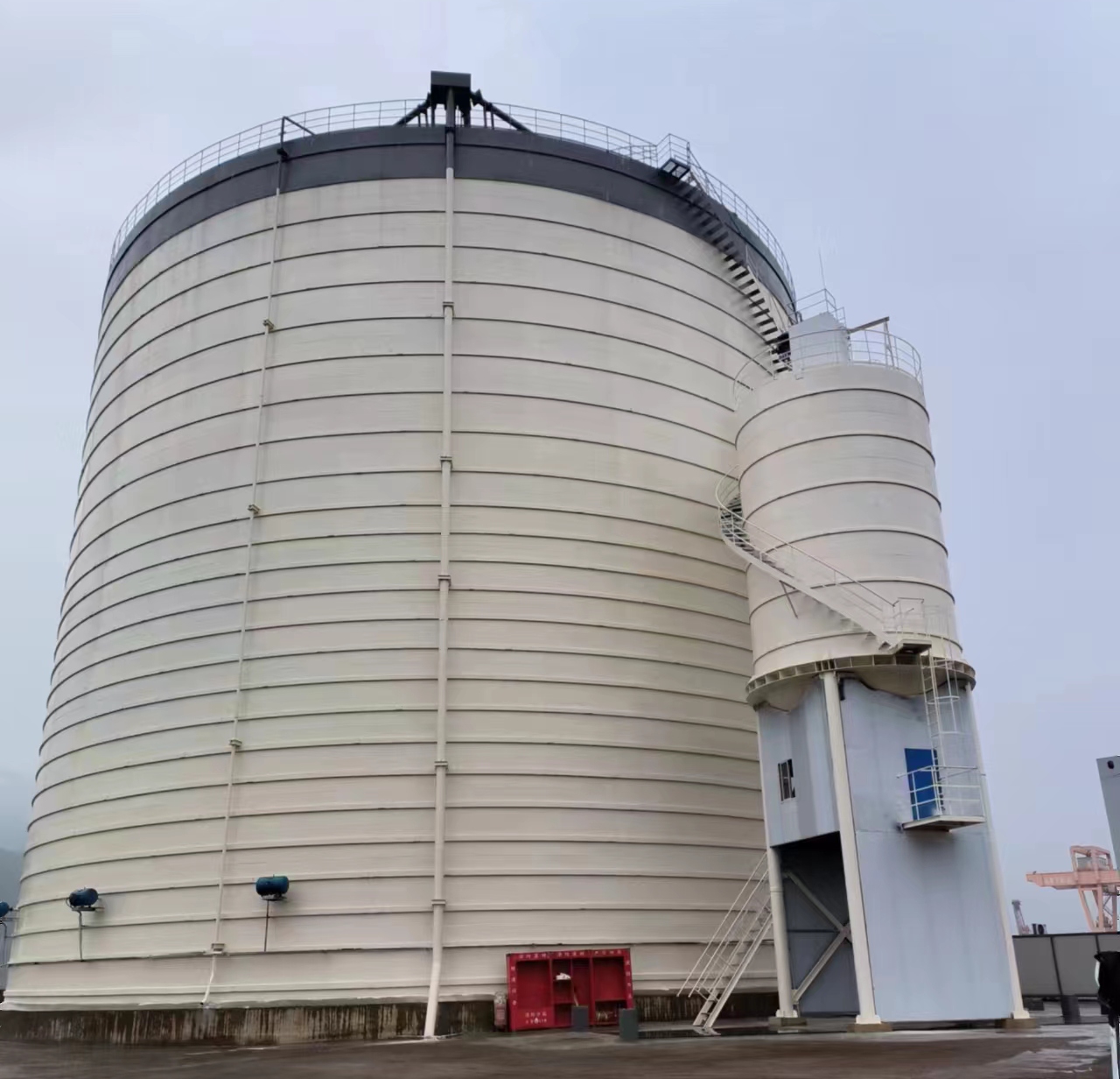 拉孜10万吨水泥钢板库